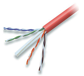 Belkin CAT6 Solid Bulk Cable 500 ft networking cable Red 152.4 m 722868464274