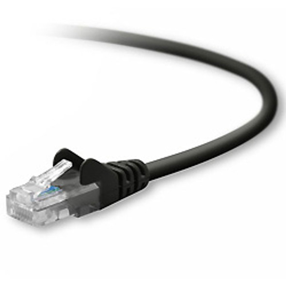 Belkin RJ45 Cat5e Patch Cable, Snagless Molded, 15m networking cable Black 722868467350