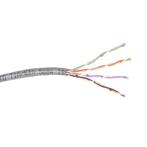 Belkin Solid bulk cable plenum, Cat5e, 305m networking cable S/UTP (STP) 722868483909