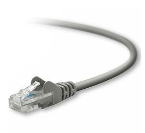 Belkin CAT5e Snagless Crossover Patch Cable 10 ft networking cable Grey 3.048 m 722868748206