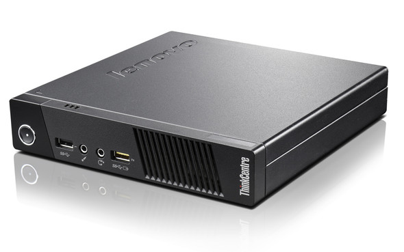 Lenovo ThinkCentre M53 J2900 mini PC Intel Pentium 4 GB DDR3L-SDRAM 180 GB SSD Windows 7 Professional Black 889233787342