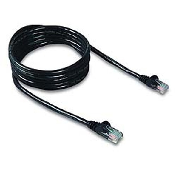 Belkin Cat. 6 UTP Patch Cable 8ft Black networking cable 2.4 m 722868469514