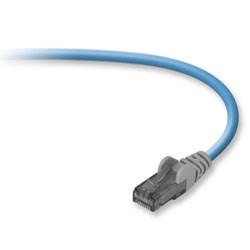 Belkin CAT5e Snagless Crossover Patch Cable networking cable Blue 7.62 m 722868335109
