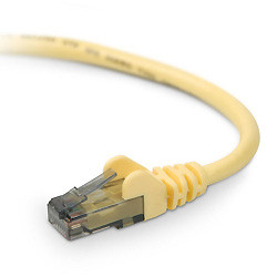 Belkin CAT6 Snagless networking cable Yellow 0.61 m 722868456033
