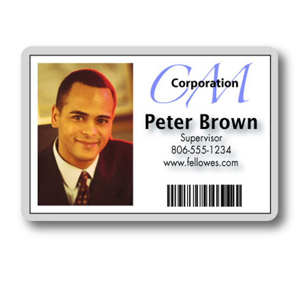 Fellowes 52007 business card holder Transparent
