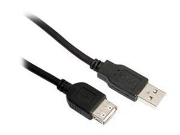 Belkin F3U134B16 USB cable 4.8 m USB 2.0 USB A Black 722868622612