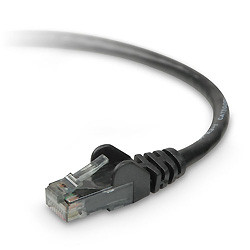 Belkin CAT6 networking cable Black 7.62 m 722868467527