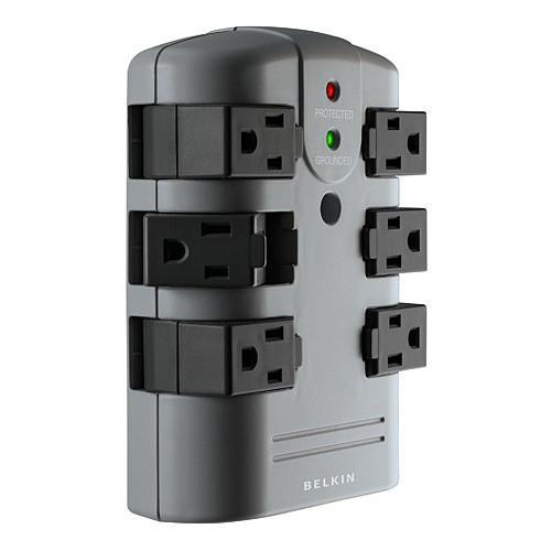 Belkin 6-Outlets Surge Suppressor 6 AC outlet(s) 722868594490