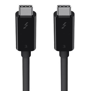 Belkin F2CD085BT2M-BLK Thunderbolt cable 2 m 40 Gbit/s Black 44849