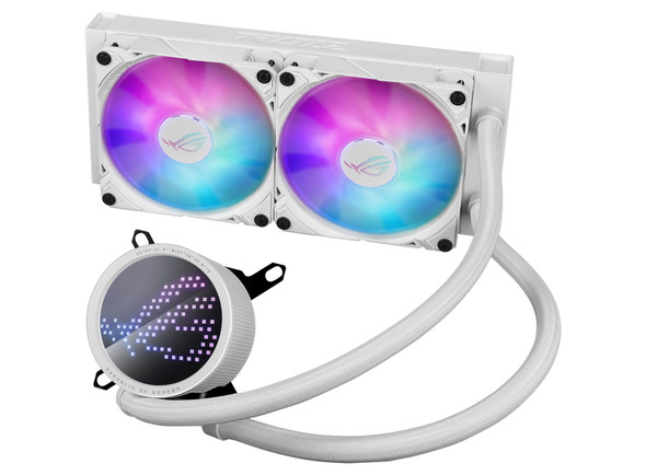 ASUS Fan ROG RYUO III 240 ARGB WHT AIO Liquid CPU Cooler 240mm Radiator White