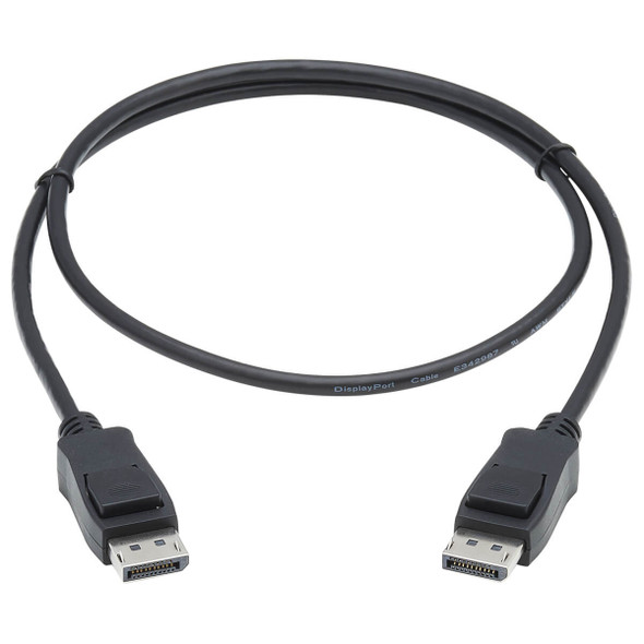 Tripp-Lite CB P580-003-V4 DP1.4 Cable w Latching Connectors 8K (M M) 3ft Black