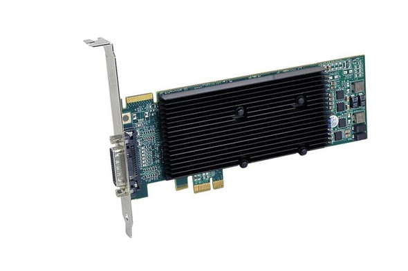 Matrox Video Card M9120 Plus LowProfile ATX PCIEx1 512M DDR2 DualHead BrownBox