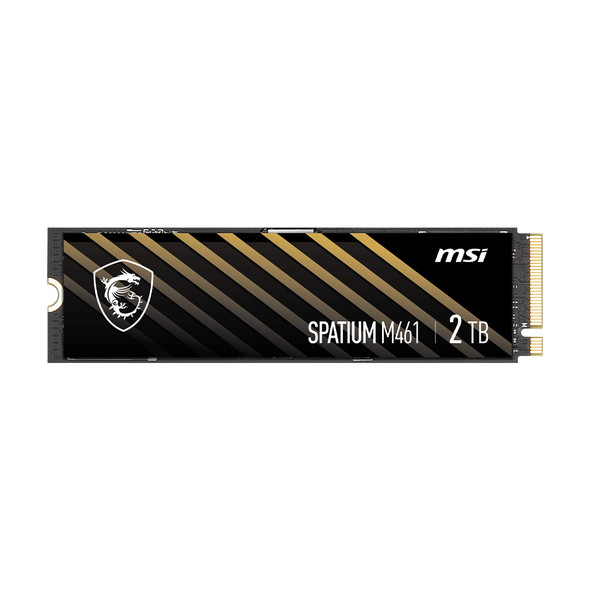 MSI SSD SM461N2TB SPATIUM M461 NVMe M.2 2TB M.2 2280 3D NAND PCIe Retail