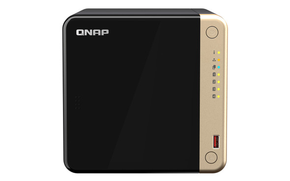 QNAP NAS TS-464-4G-US 4-Bay High-Performance Desktop NAS Intel 4C 4T 4GB DDR4