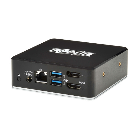 Tripp-Lite AC U442-DOCK20BINT USB-C Dock Dual Display Dual HDMI USB-A Hub