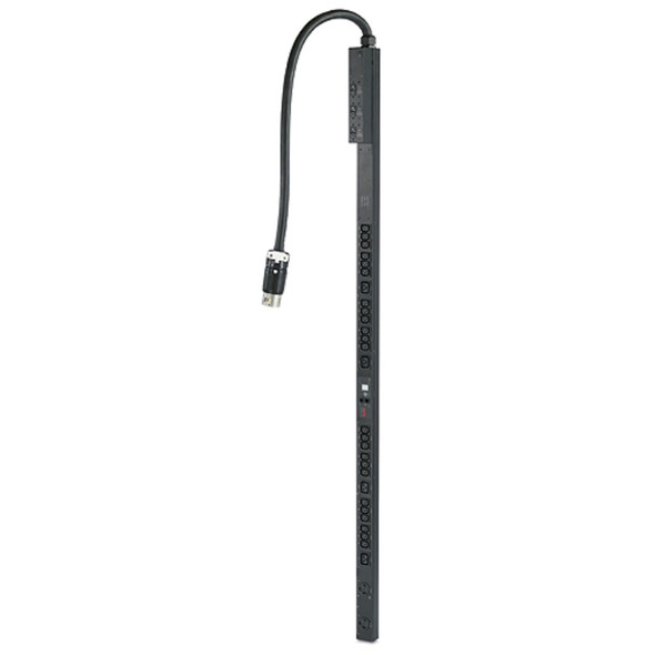 APC PDU AP7869B Rack PDU Metered ZeroU 14.4kW 208V (24)C13 (4)C19 (2)L6-30R BK