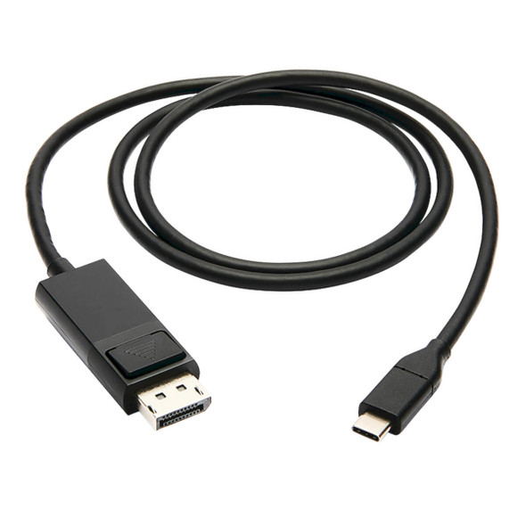 Tripp-Lite CB U444-003-DP-BE USB-C to DP Adapter Cable M M 4K 60Hz 3ft Retail
