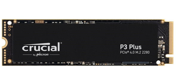 Crucial SSD CT500P3PSSD8 P3 Plus 500GB PCIe Gen4 NVMe Retail