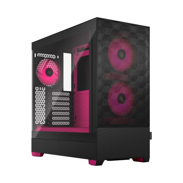 Fractal Design CS FD-C-POR1A-03 Mid Tower Pop Air RGB Black Magenta TG ATX RTL