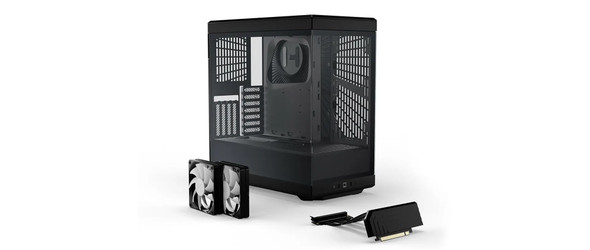 HYTE Case CS-HYTE-Y40-B Y40 Black Mid tower ATX Retail