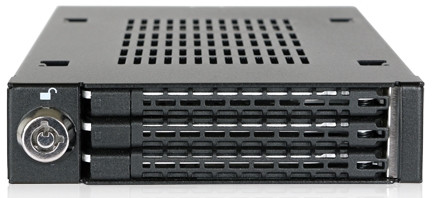 ICY DOCK MB993SK-B 3Bay 2.5 SAS SATA HDD SSD Rack f 3.5 Device Bay Retail