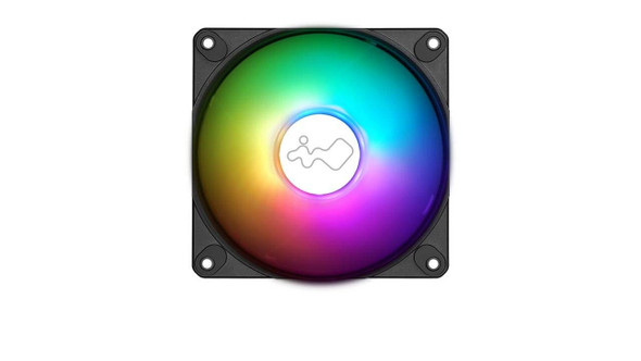 In-Win Fan IW-FN-AL120-3PK Luna AL120 Addressable RGB Black 3Pack Retail