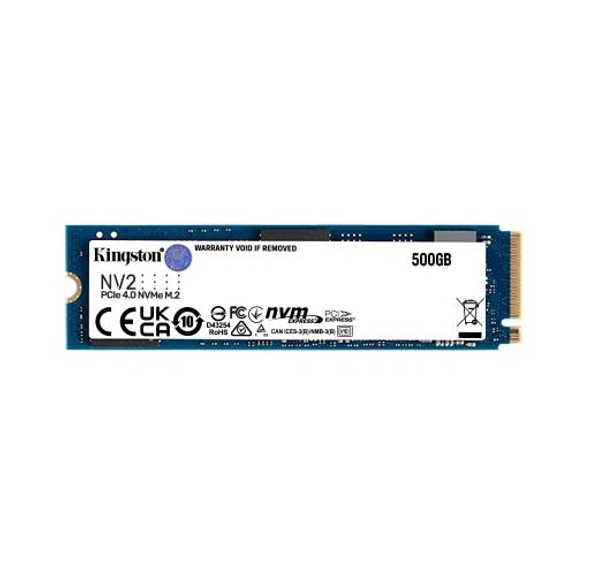 Kingston SSD SNV2S 500G 500G NV2 M.2 2280 NVMe PCIe Retail