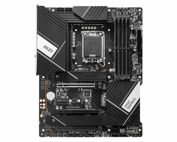 MSI MB PRO Z790-A WIFI Z790 LGA1700 Max128GB DDR5 PCIe ATX Retail