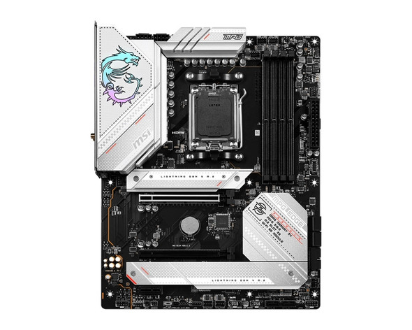 MSI Motherboard B650EDGEWIFI MPG B650 EDGE WIFI B650 AM5 Maximum 128GB DDR5 PCI-E ATX Retail