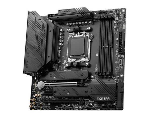 MSI Motherboard B650MMOTARWIFI MAG B650M MORTAR WIFI B650 AM5 Max.128GB DDR5 PCI Express Mini-ITX Retail