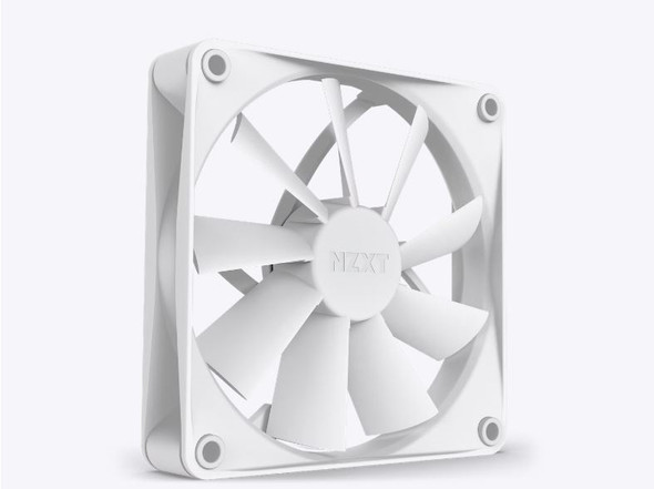 NZXT Fan RF-Q12SF-W1 F120Q 120mm Quiet Airflow Fan FDB 12V DC 4-pin PWM White