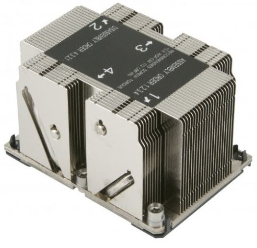 Supermicro FN SNK-P0068PS 2U Passive CPU Heat Sink for X11 Purley Platform