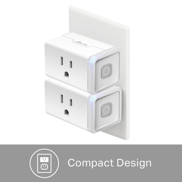 TP-Link Accessory HS103P2 Kasa Smart Wi-Fi Plug Lite 2.4GHz wireless 2-Pack