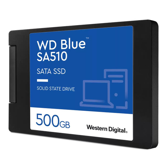 Western Digital SSD WDS500G3B0A 500GB SATA III 2.5 7mm Blue SA510 Retail