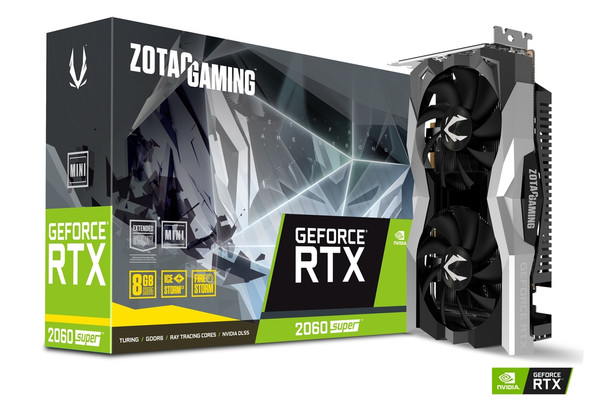 ZOTAC VCX ZT-T20610E-10M GeForce RTX 2060 SUPER Mini (Twin Fan) 8G GDR6 256B
