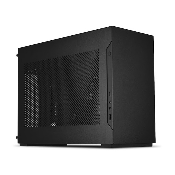 Lian-Li Case A4-H2O X4 Mini-ITX 240 AIO cooling Anodized Black Exterior Retail