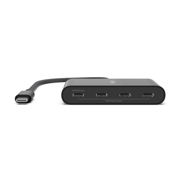 Belkin AVC018BTBK interface hub USB Type-C 10000 Mbit/s Black AVC018btBK 745883850181