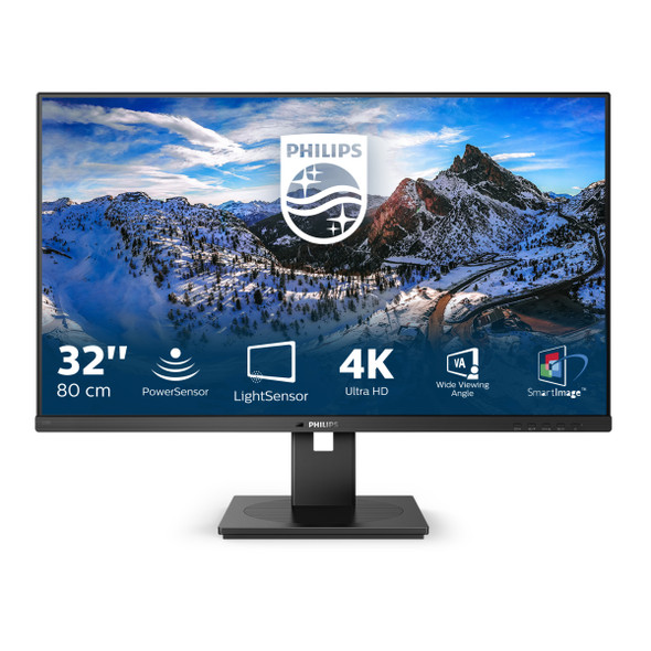 Philips B Line 328B1/00 LED display 80 cm (31.5") 3840 x 2160 pixels 4K Ultra HD Black 328B1 609585254664