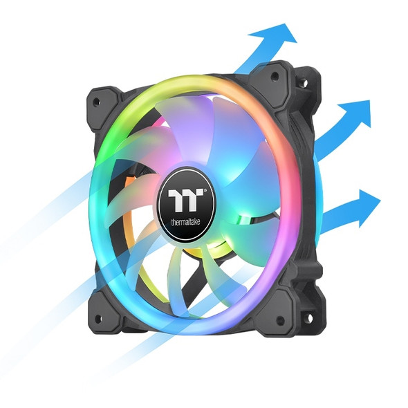 Thermaltake Fan CL-F138-PL14SW-A Swanfan 14 RGB Radiator Fan Retail