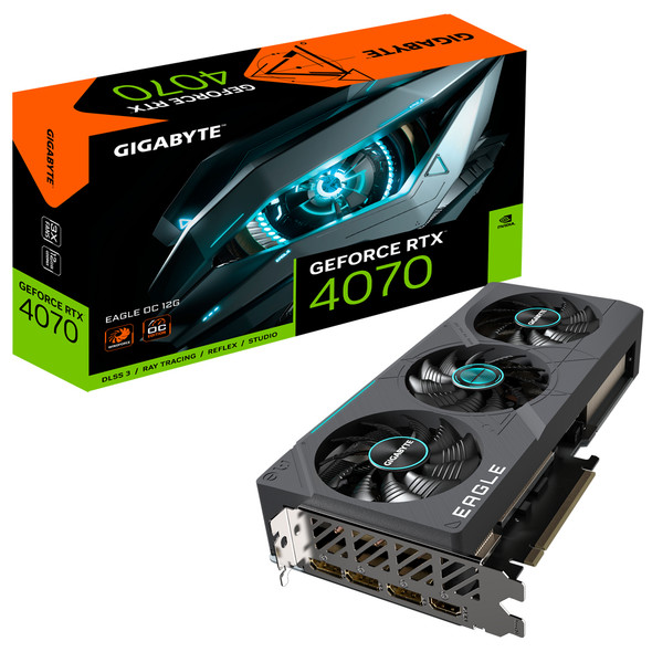 Gigabyte VCX GV-N4070EAGLE OC-12GD GeForce RTX 4070 EAGLE OC 12G GDR6X ATX RTL