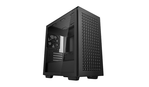 DeepCool CS R-CH370-BKNAM1-G-1 CH370 Micro ATX case TG Black Retail