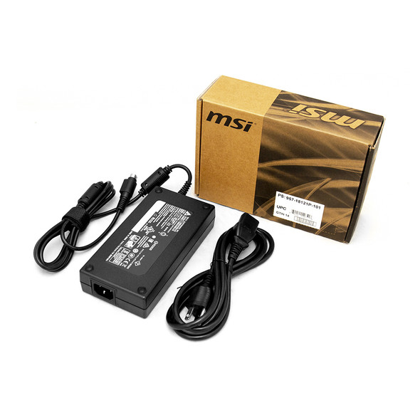 MSI Accessory 957-18121P-101 GT80 16L1 GT73 230W Adaptor + Power Cord Retail