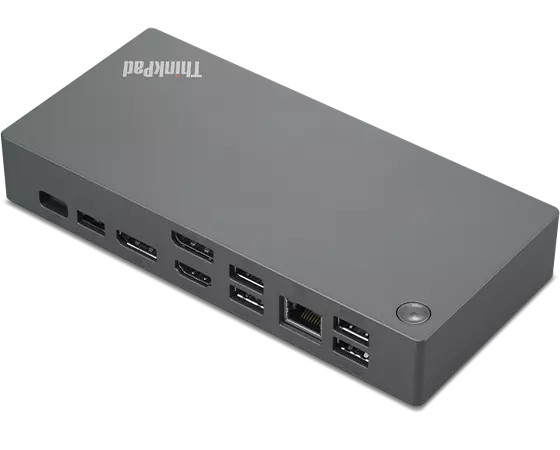 Lenovo ThinkPad Universal USB-C Dock v2 Wired USB 3.2 Gen 1 (3.1 Gen 1) Type-C Grey 195892068235