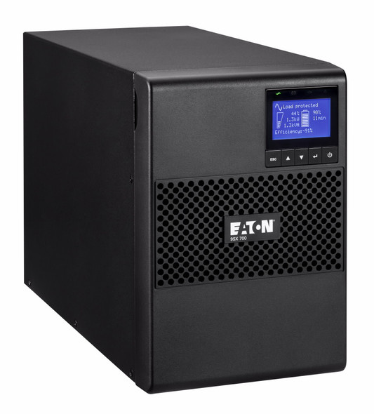 Eaton 9SX700 uninterruptible power supply (UPS) Double-conversion (Online) 0.9 kVA 630 W 6 AC outlet(s) 743172091222