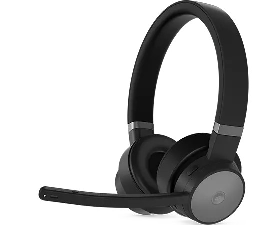 Lenovo Go Wireless ANC Headset Wired & Wireless Head-band Office/Call center USB Type-C Bluetooth Black 195890370064