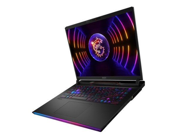MSI Gaming RAIDER GE78HX 13VG-057US notebook i9-13980HX 43.2 cm (17") Quad HD+ Intel Core i9 32 GB DDR5-SDRAM 2 TB SSD NVIDIA GeForce RTX 4070 Wi-Fi 6E (802.11ax) Windows 11 Pro Black 824142322031