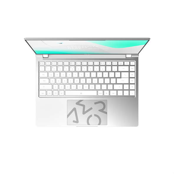 Gigabyte AERO 14 OLED BMF-72USBB4SH i7-13700H Notebook 35.6 cm (14") 2.8K Intel Core i7 16 GB LPDDR5-SDRAM 1 TB SSD NVIDIA GeForce RTX 4050 Wi-Fi 6E (802.11ax) Windows 11 Home Silver 810075655667 AERO 14 OLED BMF-72USBB4SH