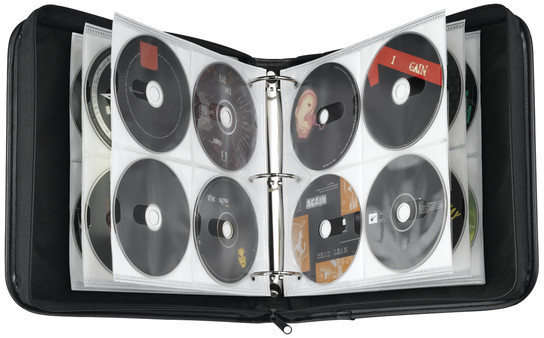 Case Logic 3200387 optical disc case Binder case 208 discs Black  3200387