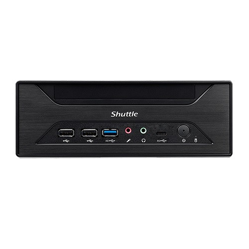 Shuttle XPC slim Barebone XH610 - S1700, Intel H610, 1xDP, 1xHDMI, 1x VGA, 2x COM (RS232), 2x LAN (2.5G and 1G), 1x slim5.25", 2x 3.5", 2x M.2, 24/7 permanent operation 887993005171 XH610
