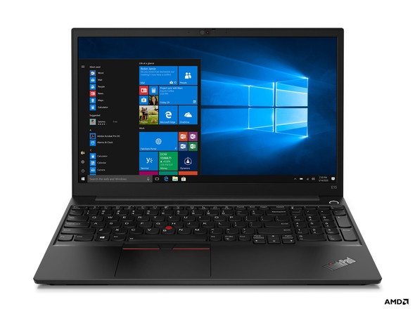 Lenovo ThinkPad E15 4700U Notebook 39.6 cm (15.6") Full HD AMD Ryzen 7 8 GB DDR4-SDRAM 256 GB SSD Wi-Fi 5 (802.11ac) Windows 10 Pro Black  20T8000CUS